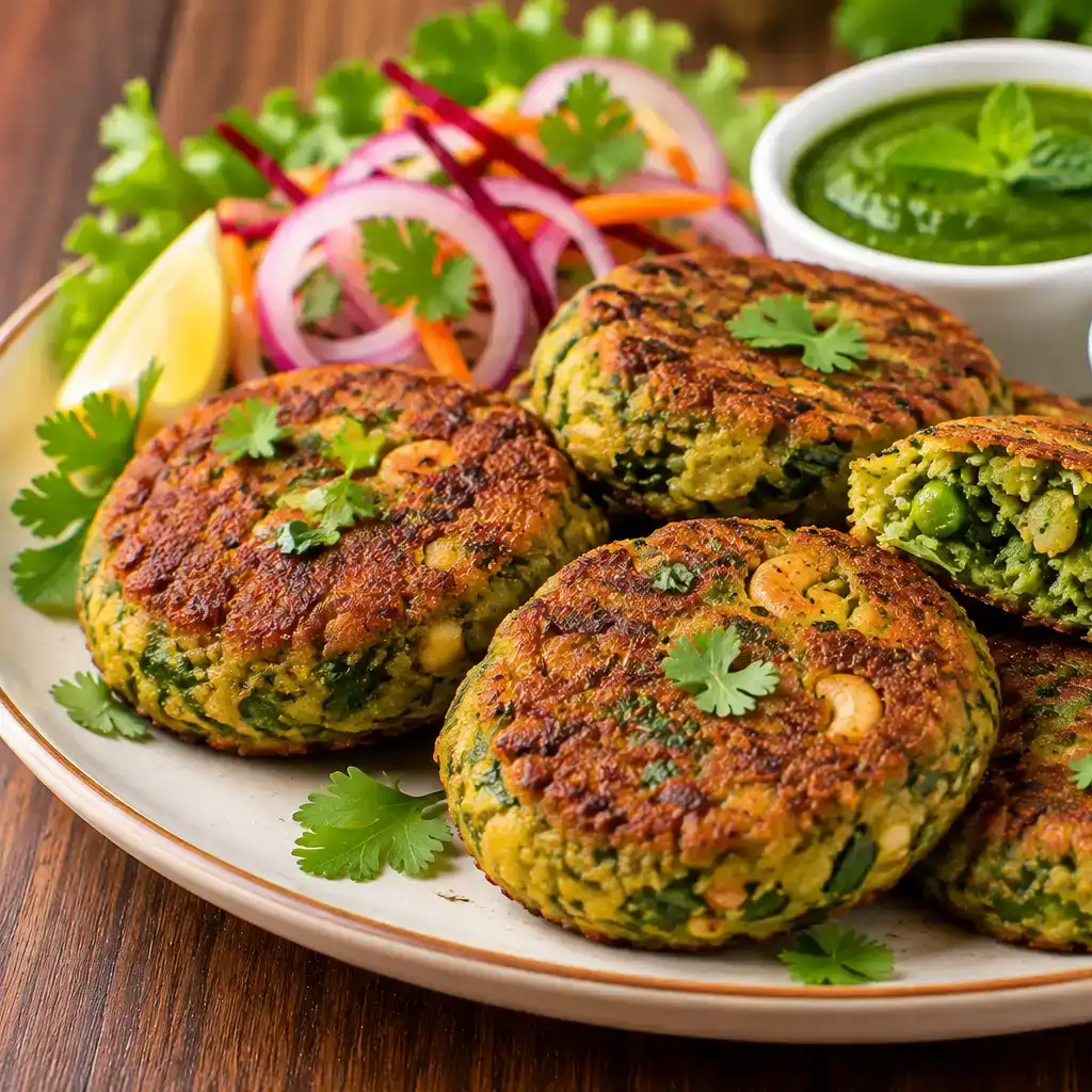 Hara Bara Kebab — Experience the vibrant taste of our Hara Bara Kebab at Apna Bazar - Eatery